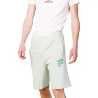 Spodenki damskie - FILA Męskie szorty Baiern Oversized, Silt Green, L - miniaturka - grafika 1