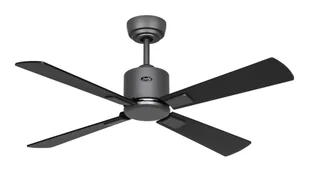 Energooszczędny wentylator sufitowy z pilotem Eco Neo III WiFi 103 cm bazaltowo-szary Czarny / łopatki tekowe - Wentylatory sufitowe - miniaturka - grafika 1