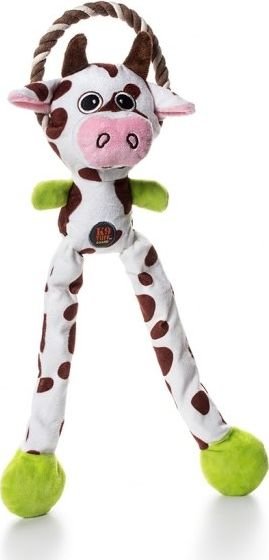 Petstages Petstages Thunda Tugga Krowa + sznur 52cm PS69493