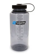Kuchnia turystyczne i akcesoria - Butelka na wodę Nalgene Wide Mouth Sustain 1 l - gray/black - miniaturka - grafika 1