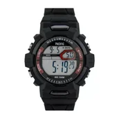 Zegarki dla dzieci - Czarny dziecięcy zegarek elektroniczny Pacific 215L-1 - miniaturka - grafika 1