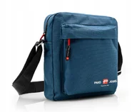 Torby męskie - Mała torba listonoszka na ramię granat Pako Jeans - miniaturka - grafika 1