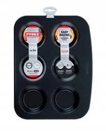 Formy do ciast - Forma do muffinek babeczek 6 PYREX prostokątna GLIDE Ø 7 cm (27x20 cm zew) - miniaturka - grafika 1