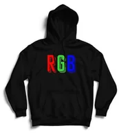 Gadżety dla niej i dla niego - Bluza z kapturem RGB - miniaturka - grafika 1