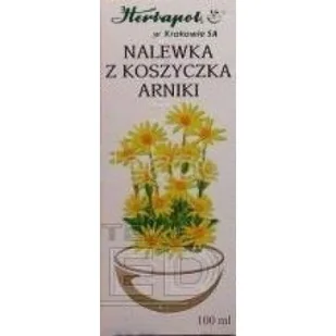 Herbapol NALEWKA Z KOSZYCZKA ARNIKI 100ml Tinctura Arnicae 423 - Nalewki - miniaturka - grafika 2