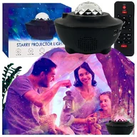 Lampy stojące - Projektor gwiazd dla dzieci rzutnik nieba lampka nocna głośnik bluetooth - miniaturka - grafika 1