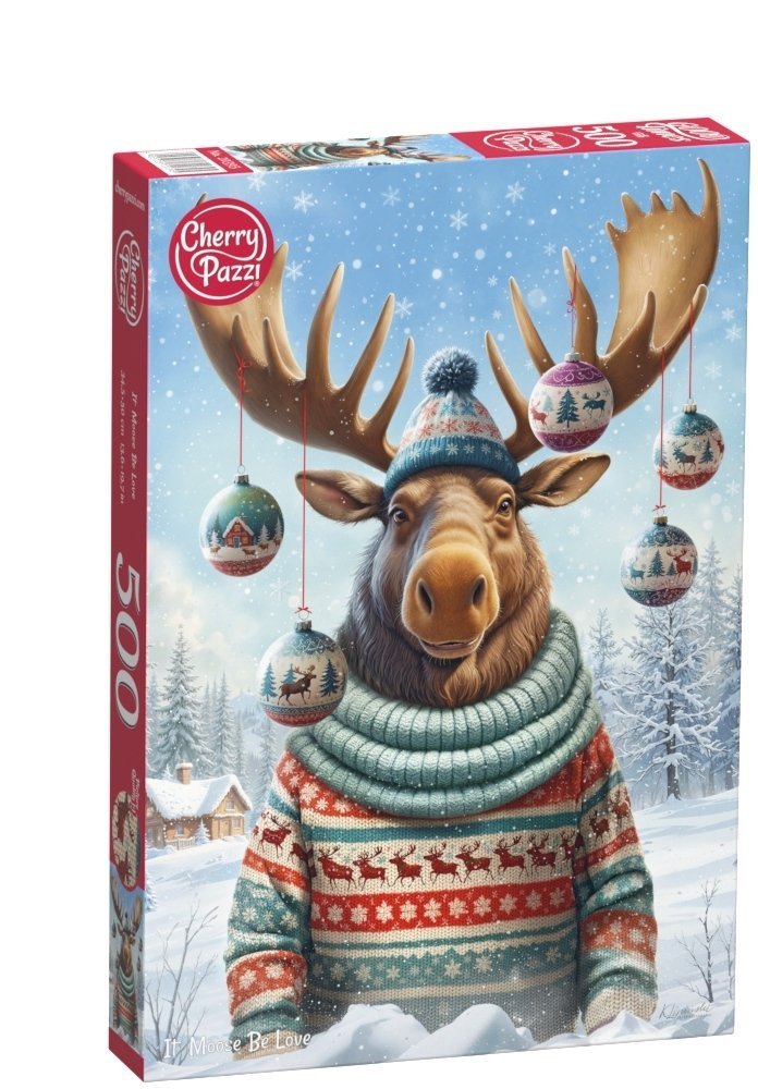 Puzzle 500 Cherrypazzi It Moose Be Love 20395