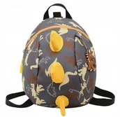 Plecaki - Plecak Do Przedszkola Dzieci Dinozaur + Smycz - miniaturka - grafika 1