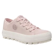 Trampki damskie - Creepersy damskie lakierowane BIG STAR - miniaturka - grafika 1