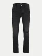 Spodnie męskie - Jack&Jones Jeansy Glenn 12259148 Czarny Slim Fit - miniaturka - grafika 1