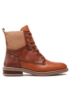 Botki damskie - Pikolinos Botki W8J-8966C1 Brązowy - miniaturka - grafika 1