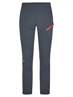 Spodnie damskie - Ziener Damskie spodnie softshellowe NABELLE | wiatroszczelny przód, elastyczny tył, ombre.hot red, 46 - grafika 1