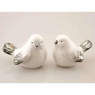 Figurka ceramiczna Ptaszek 7 cm - Ozdoby bożonarodzeniowe - miniaturka - grafika 1