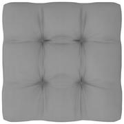 Poduszki ogrodowe - vidaXL Poduszka na sofę z palet, szara, 60x60x12 cm - miniaturka - grafika 1