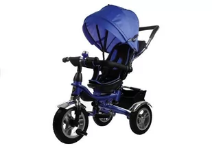 LeanToys PRO600 Srebrny - Rowerki trójkołowe - miniaturka - grafika 1
