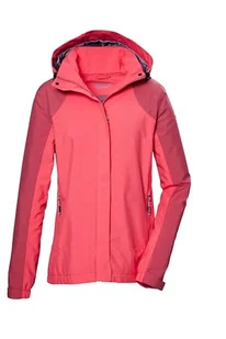 killtec Damska kurtka funkcyjna/kurtka outdoorowa z odpinanym kapturem KOS 53 WMN JCKT, Sunset Pink, 44, 42806-000 - Kurtki damskie - miniaturka - grafika 1