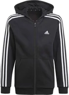 Bluzy dla dziewczynek - Adidas Bluza dziecięca ADIDAS 3S FZ HD 116 - miniaturka - grafika 1