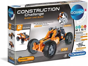 CLEMENTONI 59015.5 Galileo technologic Buggy & Quad - Zabawki konstrukcyjne - miniaturka - grafika 1