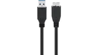 Kable USB - Kabel USB Goobay USB-A - micro-B 1.8 m Czarny (RB66026) - miniaturka - grafika 1