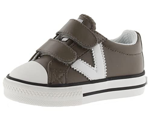 victoria Unisex dziecięce Tribu Vegana Contraste buty dziecięce, brązowy (taupe) - 22 EU