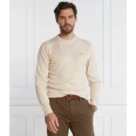 Swetry męskie - Tommy Hilfiger Sweter | Regular Fit | z dodatkiem kaszmiru - miniaturka - grafika 1