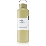 Butelki dla niemowląt - Equa Timeless butelka na wodę ze stali nierdzewnej kolor Matcha 1000 ml - miniaturka - grafika 1