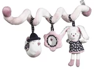 Zawieszki dla dzieci i niemowląt - Spiralka Zawieszka Do Wózka Miss Chipie Sauthon - miniaturka - grafika 1