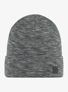 Czapka zimowa Buff Merino Heavyweight Beanie - fog grey multi stripes - Czapki męskie - miniaturka - grafika 1