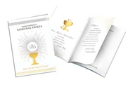 Pamiątka Pierwszej Komunii Świętej - Pamiątka Komunii, Album pięknie zdobiony PMBCN74 - miniaturka - grafika 1