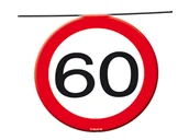 Urodziny dla dorosłych - FOL Baner flagi Znak zakazu 60tka - 12 m - 1 szt. F05185 - miniaturka - grafika 1