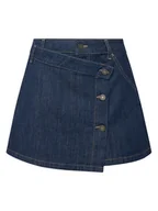 Spódnice - Guess Jeans Spódnica jeansowa W5BD96 D002A Granatowy Regular Fit - miniaturka - grafika 1