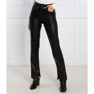 GUESS Spodnie CAROLINE | Regular Fit - Spodnie damskie - miniaturka - grafika 1