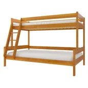 Łóżka dla dzieci i młodzieży - Łóżko piętrowe trzyosobowe FAMILIJNE 90/120x190 - miniaturka - grafika 1