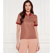 Koszulki i topy damskie - Lacoste Polo | Slim Fit - miniaturka - grafika 1