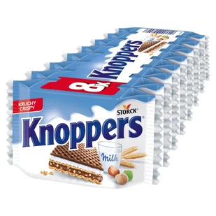Knoppers - Wafelek nadziewany - Batoniki - miniaturka - grafika 1