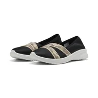 Buty trekkingowe damskie - Damskie sneakersy Adelina 2 Snake Chic PUMA Black Gold - miniaturka - grafika 1