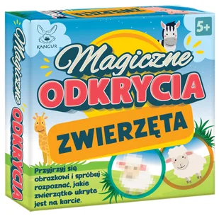 Magiczne Odkrycia. Zwierzęta Kangur - gra - Gry planszowe - miniaturka - grafika 1