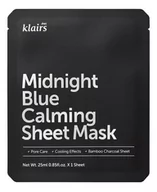 Maseczki do twarzy - Klairs MIDNIGHT BLUE CALMING ŁAGODZĄCA MASKA DO TWARZY 25ML - miniaturka - grafika 1