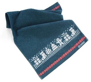 Ręcznik świąteczny do rąk Xmas mess ciastek 30x50 zielony - Ręczniki - miniaturka - grafika 1