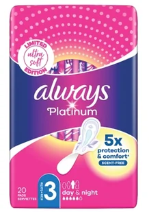 Always Platinum Podpaski Day & Night, 20 szt. - Podpaski - miniaturka - grafika 1