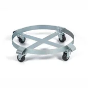 Wózki magazynowe - Podwozie do 200 L beczek, nosność 450 kg - miniaturka - grafika 1