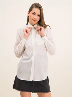 Koszule damskie - G-Star Koszula D15154-4127-111 Biały Regular Fit - grafika 1