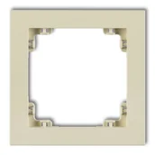 Klawisze i ramki - Karlik Ramka pojedyncza Deco pastel matt - orzech ziemny - miniaturka - grafika 1