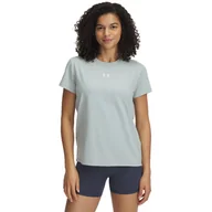 Koszulki i topy damskie - Damska Koszulka z krótkim rękawem UNDER ARMOUR UA RIVAL CORE SS 1383648-349 – Oliwkowy - miniaturka - grafika 1
