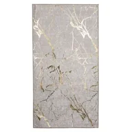 Dywany - Dywan drukowany Neva petra folia 120 x 160 cm beżowo-złoty - miniaturka - grafika 1