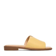 Klapki i japonki damskie - Klapki Lasocki CEO-RST-KM215-01 Żółty - miniaturka - grafika 1