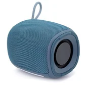 Głośniki komputerowe - GEMBIRD PRZENOŚNY GŁOŚNIK BLUETOOTH LED NIEBIESKI - miniaturka - grafika 1