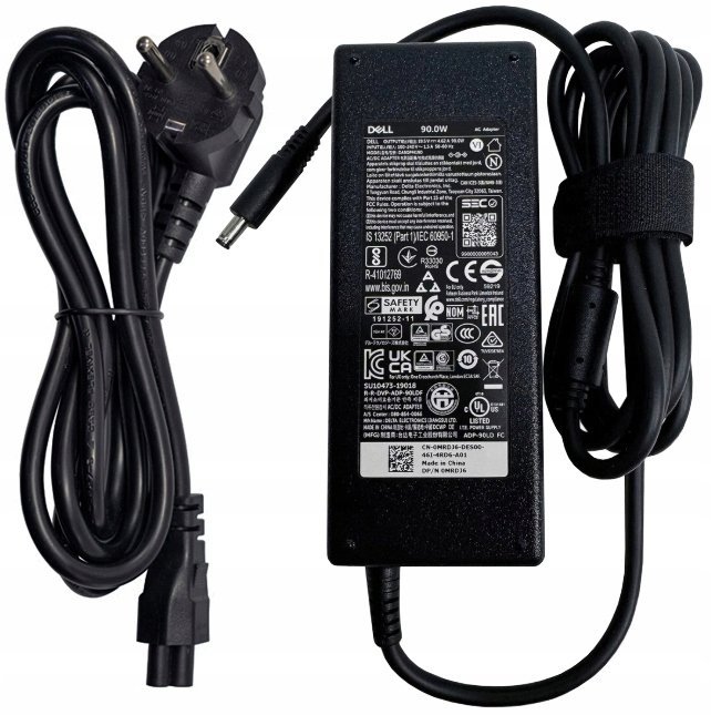 Dell AC Adapter 19V 90W includes power cable Dell Inspiron 15 5558 17 5758 2MWVW