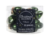 Bombki - 12 bombek choinkowych bombki choinkowe bombki choinkowe bombki choinkowe sosna zieleń - miniaturka - grafika 1