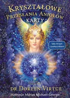 Ezoteryka - Kryształowe przesłania aniołów. Książka + 44 karty - miniaturka - grafika 1